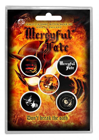 Mercyful Fate "Don't Break the Oath" (button pack)