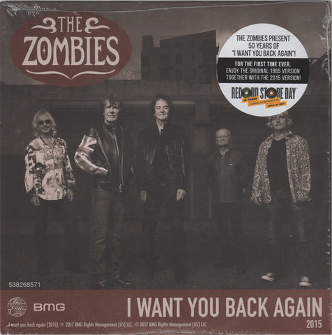 The Zombies "I Want You Back Again" (7", vinyl)