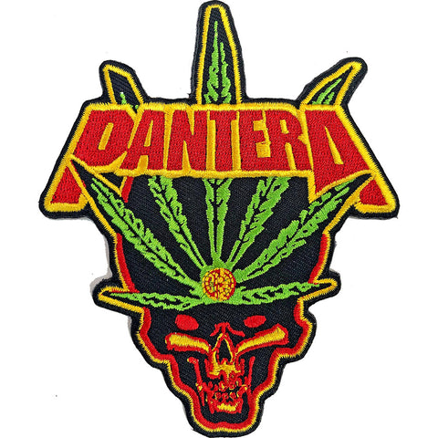 Pantera "Leaf Skull" (patch)