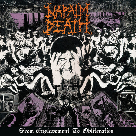 Napalm Death "From Enslavement To Obliteration" (lp)
