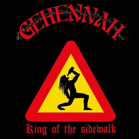 Gehennah "King of the Sidewalk" (lp, red vinyl)