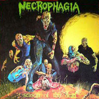 Necrophagia "Season of the Dead" (lp, green vinyl)