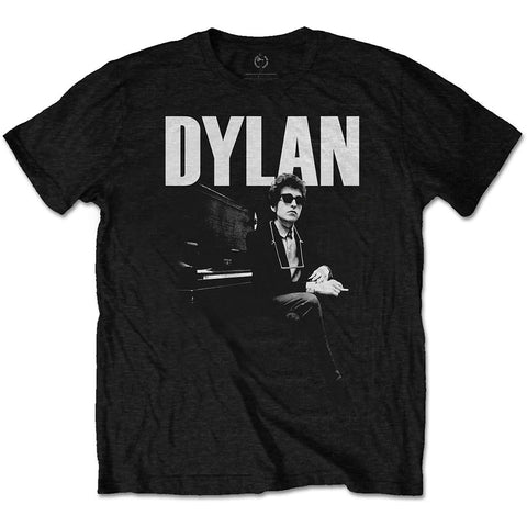 Bob Dylan "At Piano" (tshirt, large)