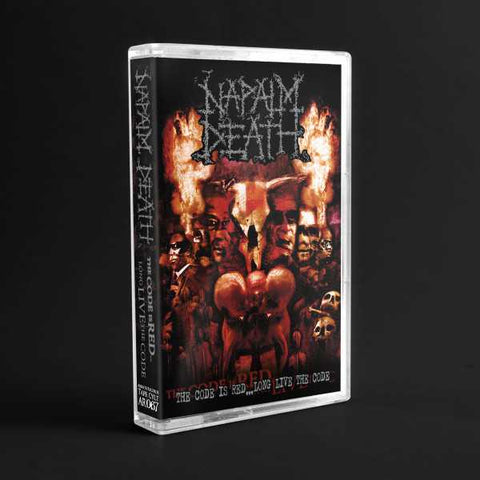 Napalm Death "The Code Is Red... Long Live the Code" (cassette)