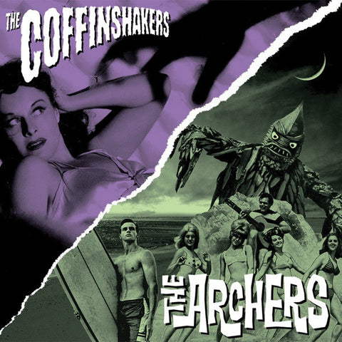 The Coffinshakers / The Archers "The Coffinshakers / The Archers" (7", vinyl)