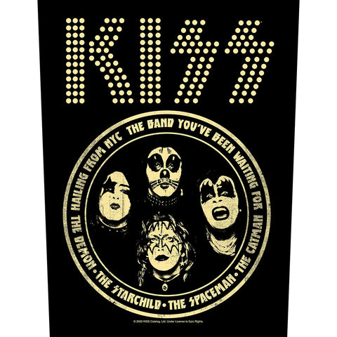 Kiss "Hailing From NYC" (backpatch)