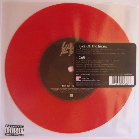 Slayer "Eyes of the Insane" (7", red vinyl)