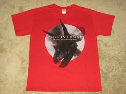 Alice In Chains "Dinosaurs Red" (tshirt, medium)