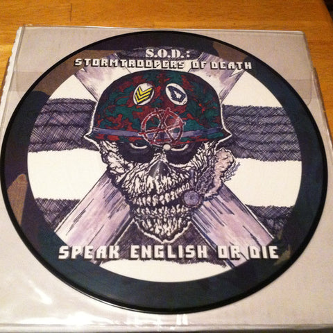 S.O.D. "Speak English Or Die" (lp, picture vinyl)