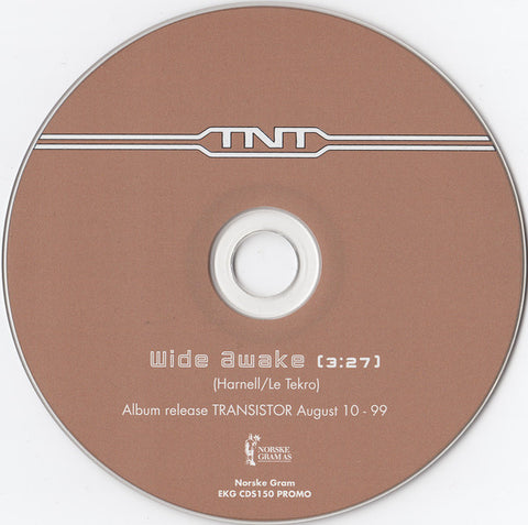 TNT "Wide Awake" (cdsingle, promo, used)