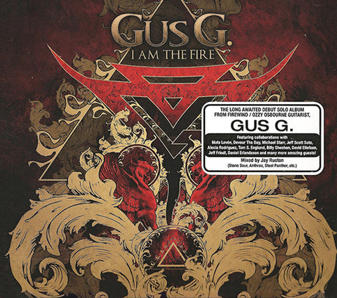 Gus G "I Am the Fire" (cd, digi)