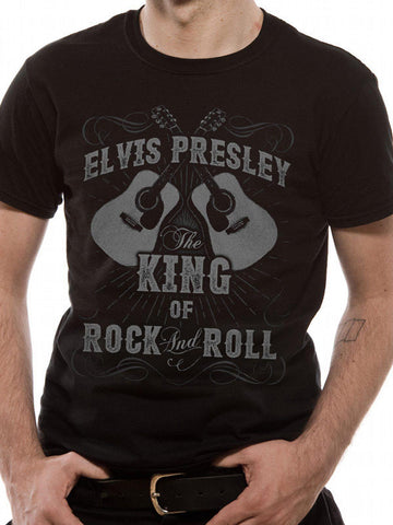 Elvis Presley "King of Rock and Roll" (tshirt, medium)