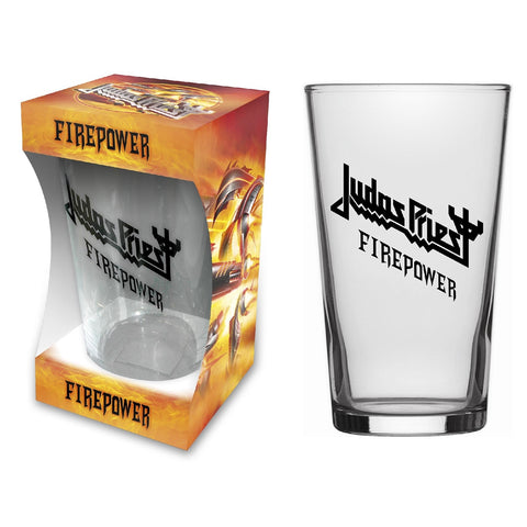 Judas Priest "Firepower" (pint glass)