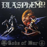 Blasphemy "Gods of War" (lp, blue/white splatter vinyl)
