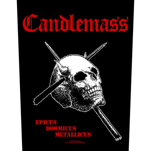 Candlemass "Epicus" (backpatch)