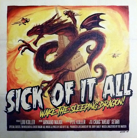 Sick of It All "Wake the Sleeping Dragon" (lp + cd)