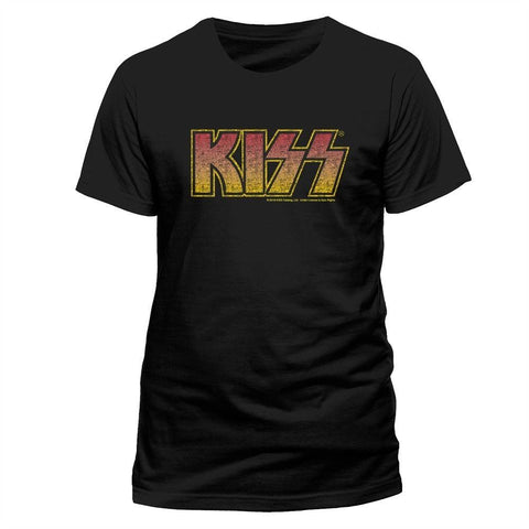 Kiss "Vintage Logo" (tshirt, medium)