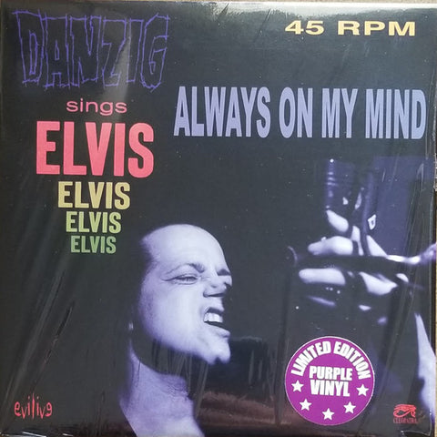 Danzig "Always On My Mind" (7", purple vinyl)