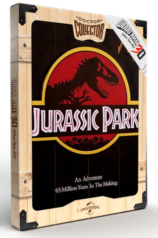 Jurassic Park "Poster" (wooden art)