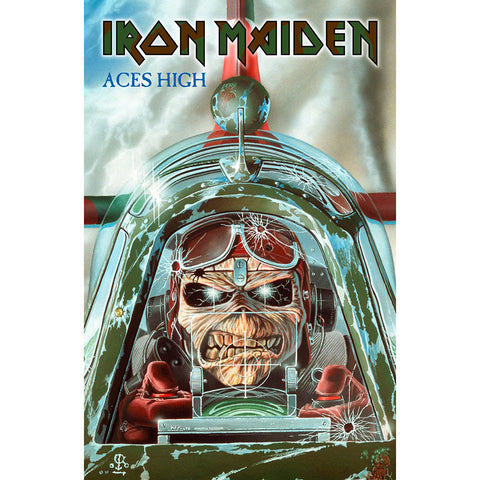 Iron Maiden "Aces High" (textile poster)