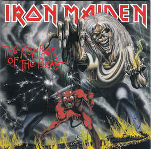 Iron Maiden "The Number of the Beast" (cd, used)