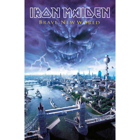 Iron Maiden "Brave New World" (textile poster)