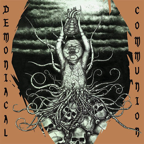 Throneum / Morbid Execution "Demonical Communion" (7", transparent vinyl)