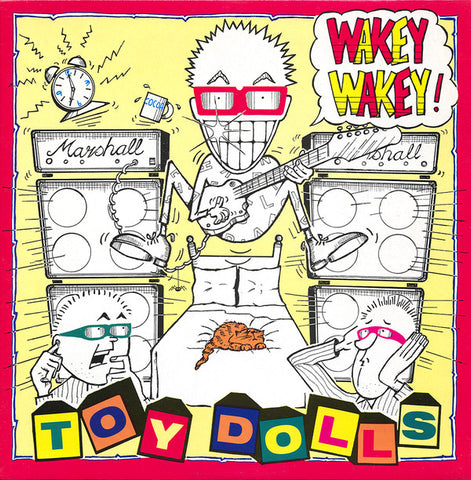 Toy Dolls "Wakey, Wakey" (lp, red vinyl)