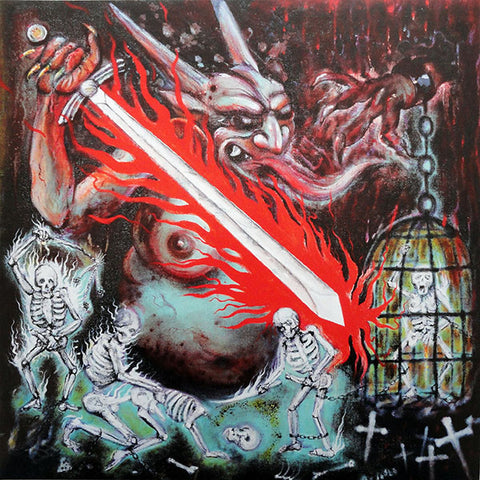 Impaled Nazarene "Vigorous And Liberating Death" (lp, red vinyl)