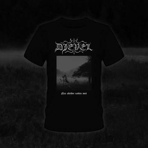 Djevel "Naa Skrider Natten Sort" (tshirt)