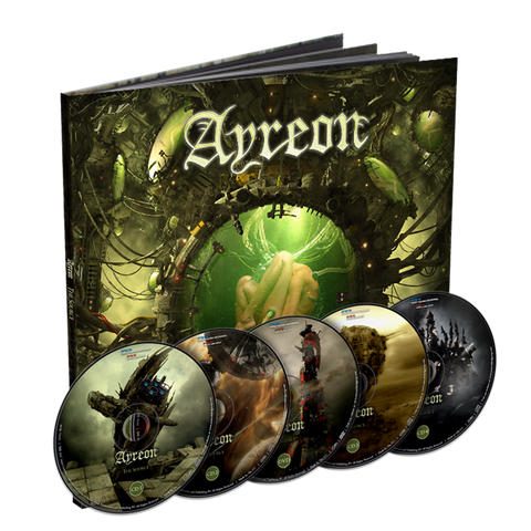 Ayreon "The Source" (artbook, 4cd+dvd)
