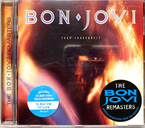 Bon Jovi "7800° Fahrenheit" (cd, used)
