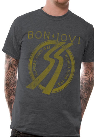 Bon Jovi "Slippery When Wet World Tour" (tshirt, medium)
