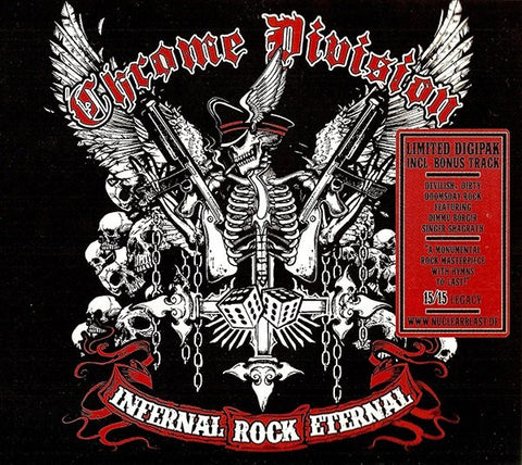 Chrome DIvision "Infernal Rock Eternal" (cd, digi)