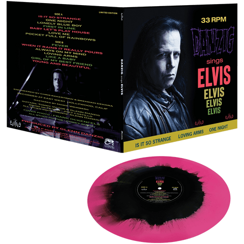 Danzig "Sings Elvis" (lp, pink/black haze vinyl)