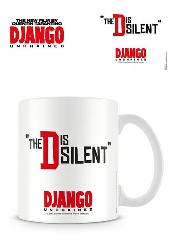 Django Unchained "The D Is Silent" (mug)