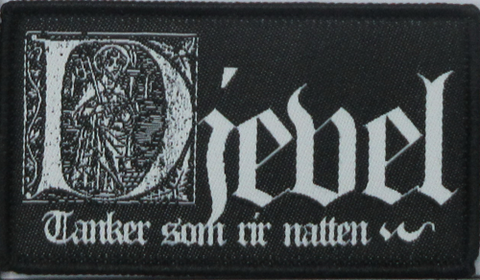 Djevel "Tanker som rir natten" (patch)