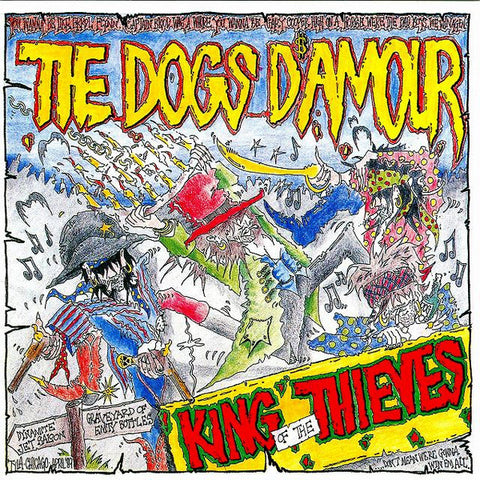 Dogs D'Amour "King Of The Thieves" (cd, japan import, used)