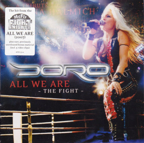 Doro "All We Are - The Fight" (cd, used)