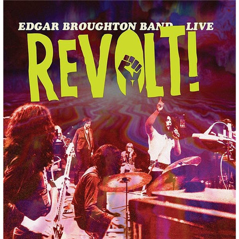 Edgar Broughton Band "Live... Revolt!" (10", purple vinyl)