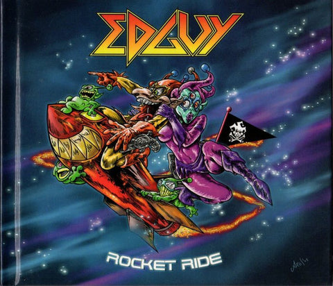 Edguy "Rocket Ride" (cd, digibook, used)
