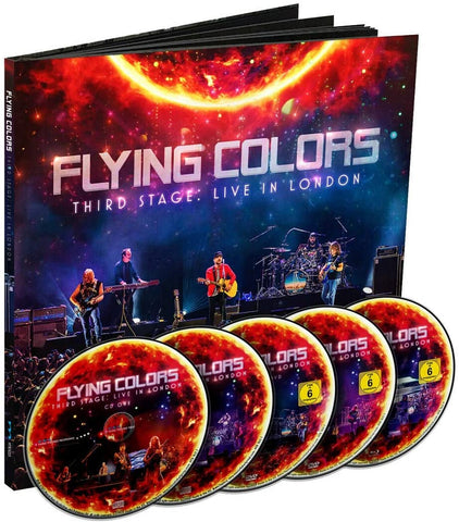 Flying Colors "Third Stage: Live In London" (2cd + dvd + blu-ray, artbook)