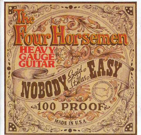 The Four Horsemen "Nobody Said It Was Easy" (cd, used)