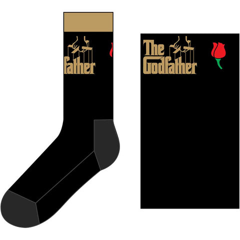 The Godfather "Logo - Gold" (socks, size 40-45)