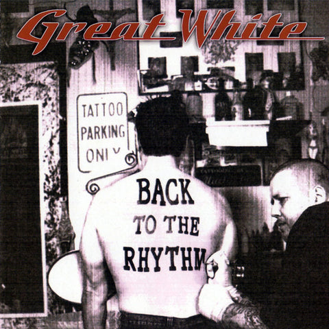 Great White "Back To The Rhythm" (cd, used)