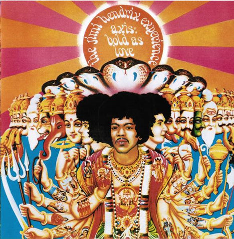 Jimi Hendrix "Axis: Bold As Love" (cd, used)