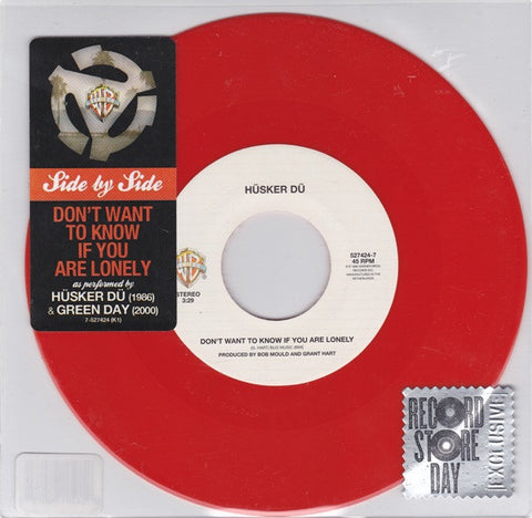 Husker Du / Green Day "Don't Want To Know If You Are Lonely" (7", orange vinyl)