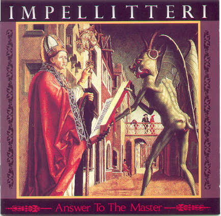 Impellitteri "Answer To The Master" (cd, south korea import, used)