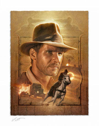 Indiana Jones "Pursuit of the Ark" (art print)