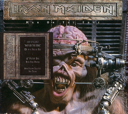 Iron Maiden "Man On the Edge" (cdsingle, digi, used)
